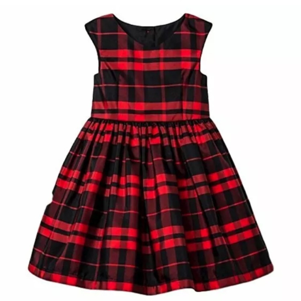 Red Plaid Holiday Dress 12M NWT